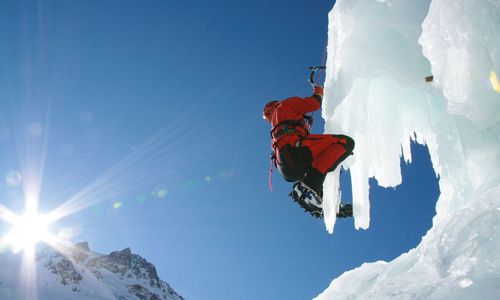 Eisklettern im Ötztal