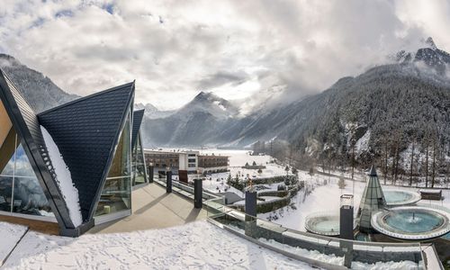 Ein Wintertag in der Therme