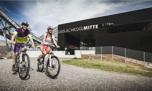 Biken in Sölden